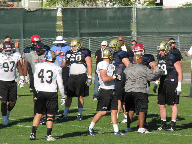 The West Offensive Line.
