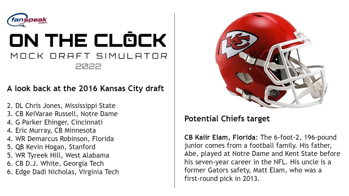 Kansas City Chiefs select LB Nick Bolton, OL Creed Humphrey in Round 2 of  the NFL Draft