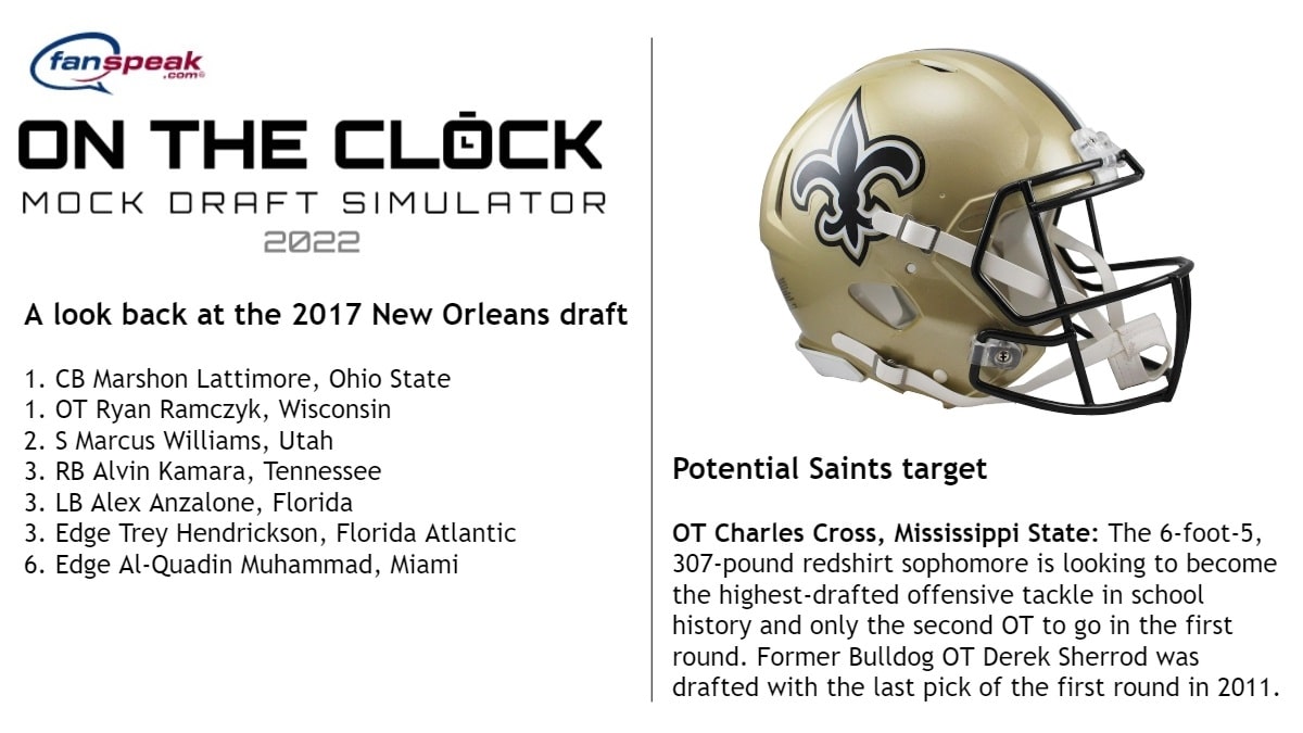 new orleans saints draft picks 2022